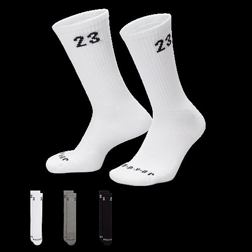 Jordan Essentials-crewstrømper (3 par) - multifarvet