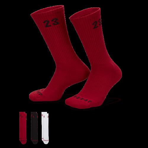 Jordan Essentials-crewstrømper (3 par) - multifarvet
