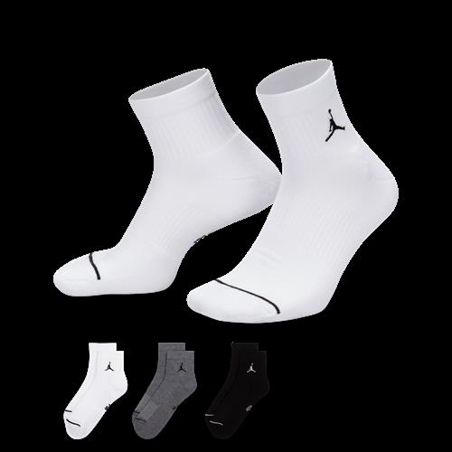 Jordan-hverdagsankelstrømper (3 par) - multifarvet