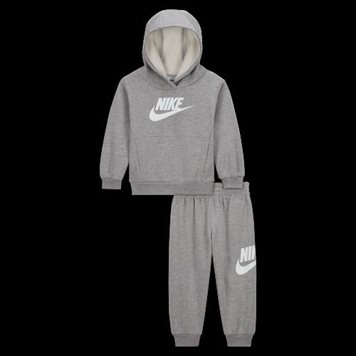 Nike Club-fleecesæt i to dele til babyer - grå