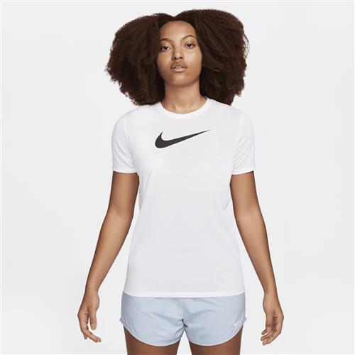 Nike Dri-FIT-T-shirt med grafik til kvinder - hvid