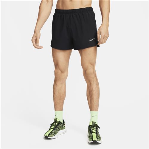 Nike Fast Dri-FIT-løbeshorts med indershorts (8 cm) til mænd - sort