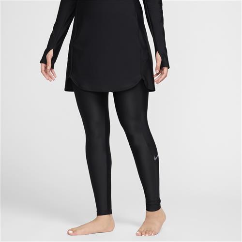 Nike Swim Victory-badeleggings med smalle ben til kvinder - sort