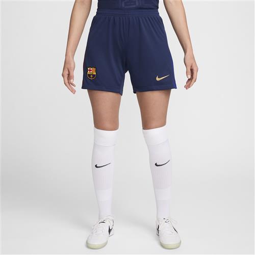 FC Barcelona 2023/24 Stadium Home Nike Dri-FIT Replica-fodboldshorts til kvinder - blå
