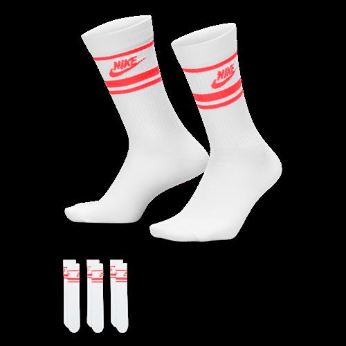 Nike Dri-FIT Everyday Essential-crewstrømper (3 par) - hvid