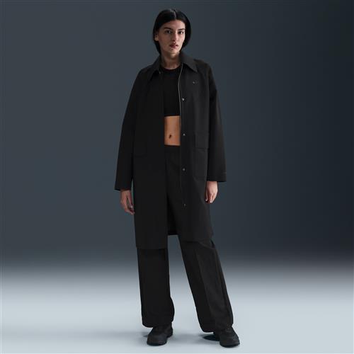 Overdimensioneret Nike Windrunner Storm-FIT ADV-trenchcoat til kvinder - sort
