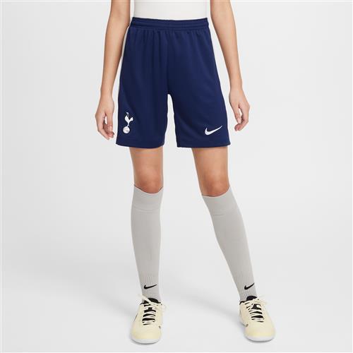 Tottenham Hotspur 2025/26 Stadium Home Nike Dri-FIT Replica-fodboldshorts til større børn - blå