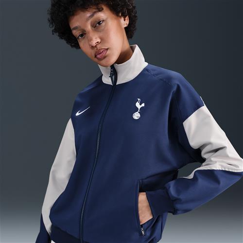 Tottenham Hotspur Strike Home Nike Dri-FIT Anthem-fodboldjakke til kvinder - blå