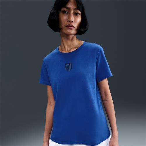 Club Atlético de Madrid Nike Football-T-shirt til kvinder - blå