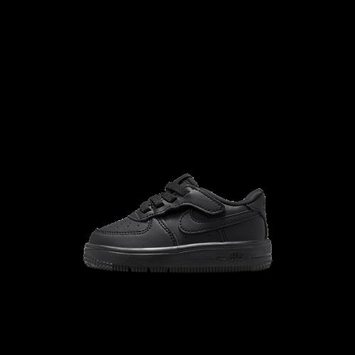 Nike Force 1 Low EasyOn-sko til babyer/småbørn - sort
