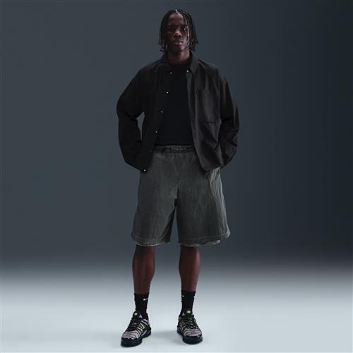 Vævede Nike Tech-shorts til mænd - sort