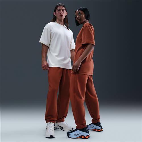 Nike Wool Classics-fleecebukser med åben kant - rød