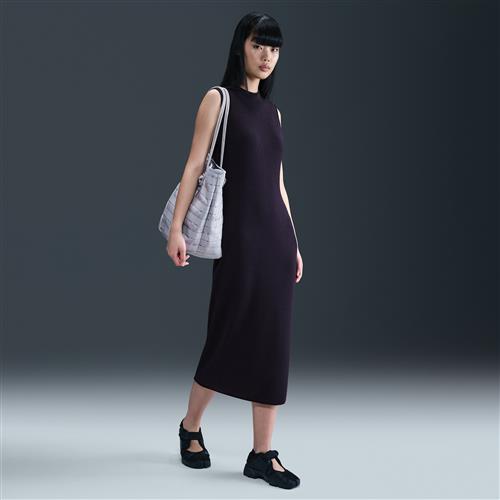 Strikket Nike Wool Classics-kjole - lilla
