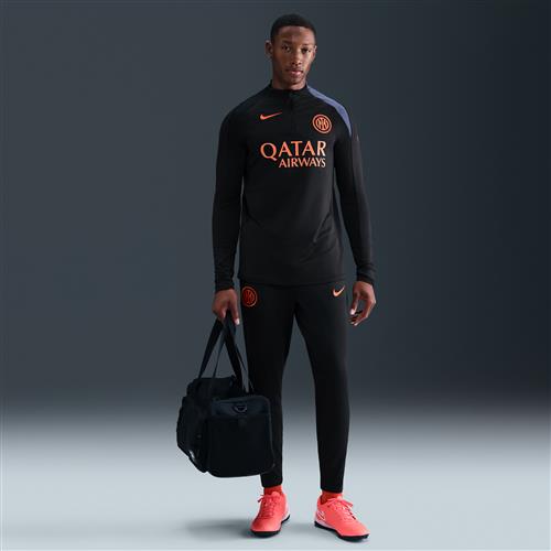 Maskinstrikkede Inter Milan Strike Third Nike Dri-FIT Total 90-fodboldbukser til mænd - sort