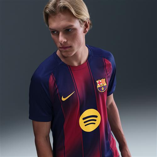 FC Barcelona 2025/26 Stadium Home Nike Dri-FIT Replica-fodboldtrøje til mænd - blå
