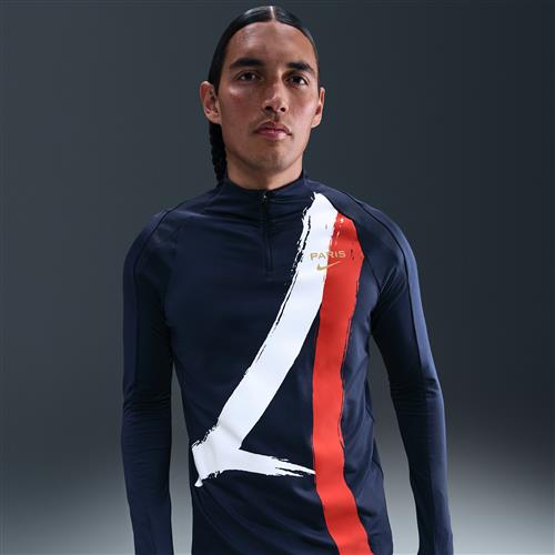 Paris Saint-Germain Strike Away Nike Dri-FIT-fodboldtræningstrøje til mænd - blå