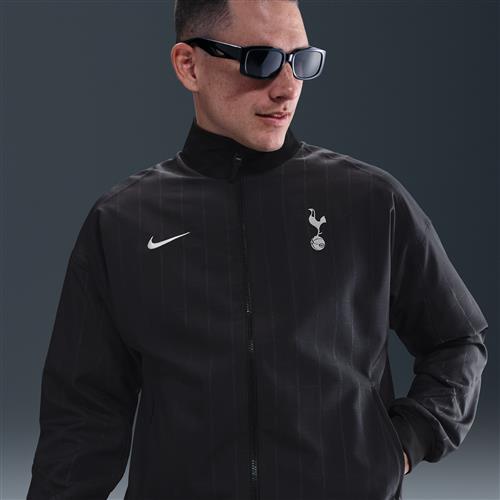 Tottenham Hotspur Strike Away Nike Dri-FIT Anthem-fodboldjakke til mænd - sort