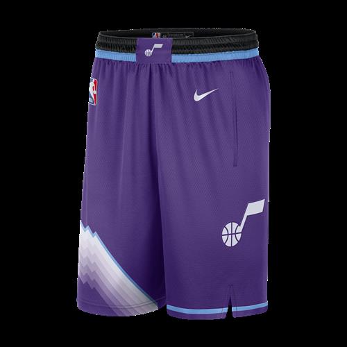 Utah Jazz Icon Edition 2025/26 Nike Dri-FIT NBA Swingman-shorts til mænd - lilla
