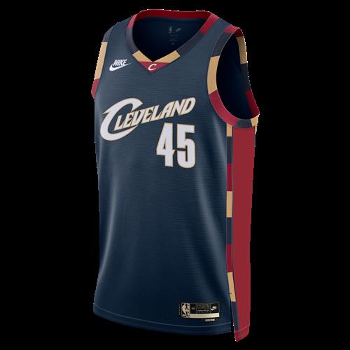 Cleveland Cavaliers 2025/26 Hardwood Classics Nike Dri-FIT NBA Swingman-spillertrøje til mænd - blå