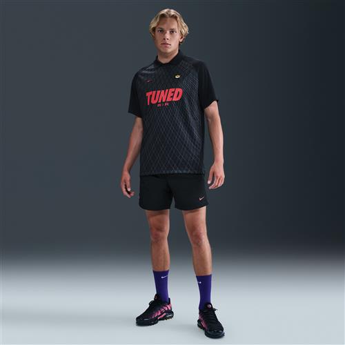 Vævede Nike -shorts til mænd - sort