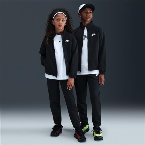 Nike -tracksuit i Dri-FIT større børn - sort