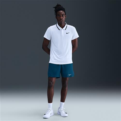 NikeCourt Victory Dri-FIT-tennisshort (18 cm) til mænd - blå