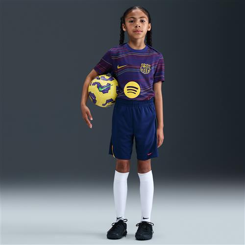 Nike Dri-FIT Strike-fodboldshorts til større børn - blå