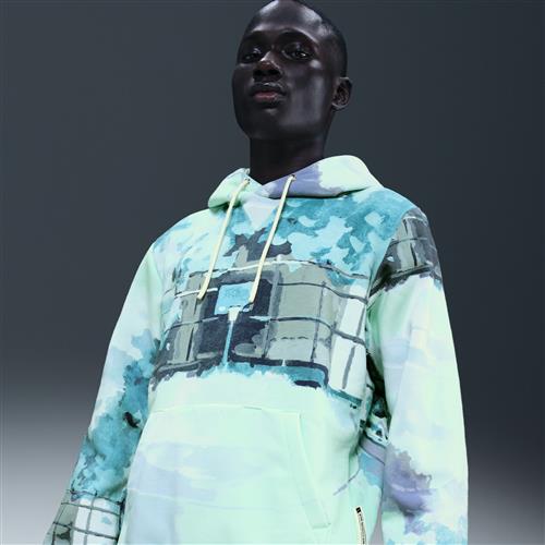 Nike Standard Issue Therma-FIT-basketballhættetrøje til mænd - grøn