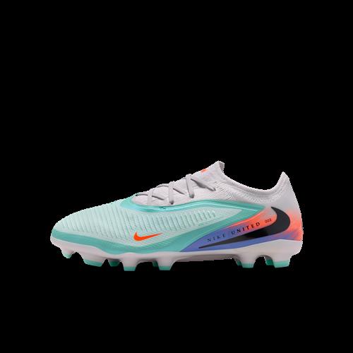 Nike United Jr. Phantom 6 Low Pro-fodboldstøvler til flere typer underlag til større børn - grøn