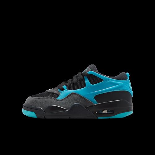 Air Jordan 4 RM-sko til større børn - sort