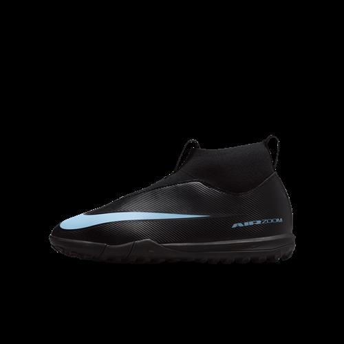 Nike Jr. Mercurial Superfly 10 Academy TF High-Top-fodboldsko til mindre/større børn - sort