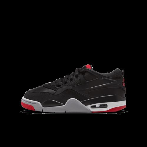 Air Jordan 4 RM-sko til større børn - sort
