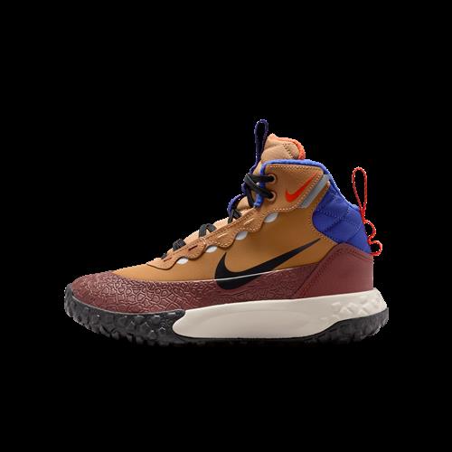 Nike Terrascout-støvler til større børn med reflekterende detaljer - brun