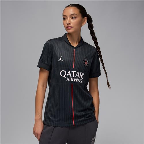 Paris Saint-Germain 2025/26 Stadium Fourth Jordan Dri-FIT Replica-fodboldtrøje til kvinder - sort