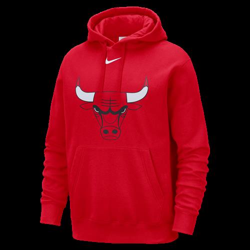 Chicago Bulls Club Nike NBA-hættetrøje til mænd - rød