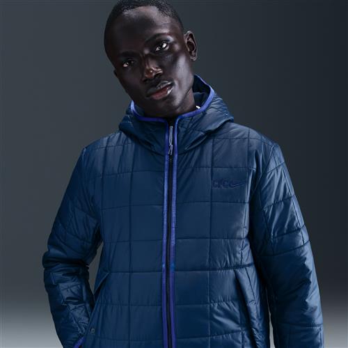 Chelsea FC Nike Football-jakke med hætte og syntetisk fyld til mænd - blå