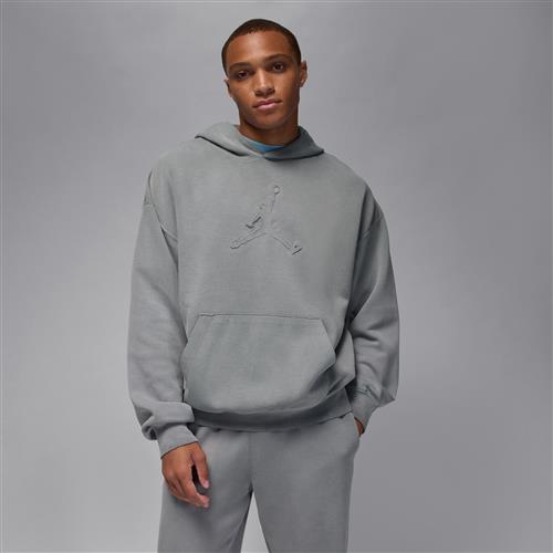 Tatum Hoop Fleece Dri-FIT-hættetrøje til mænd - grå