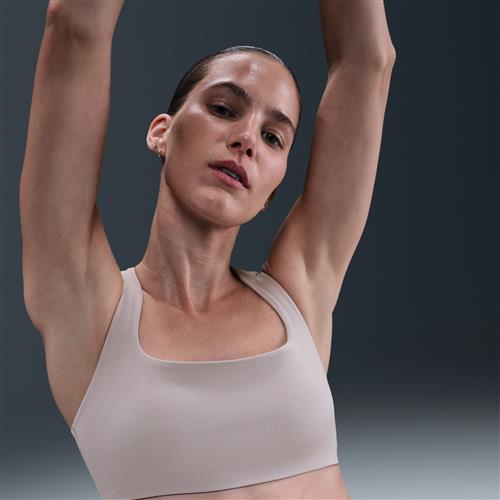 Nike Zenvy-sports-bh med let støtte og let for til kvinder - grå