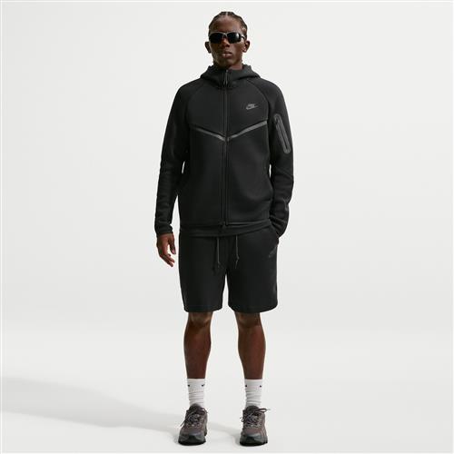 Nike Tech-fleeceshorts til mænd - sort