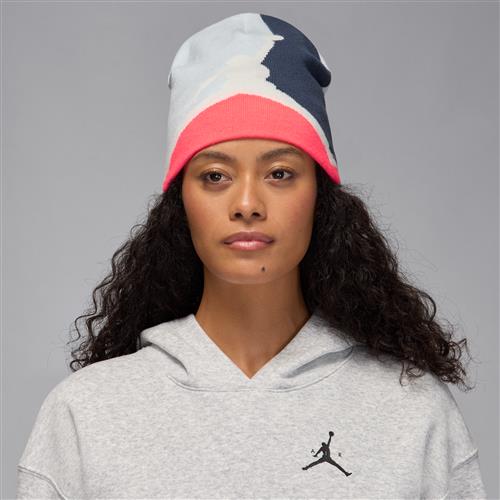 Jordan Brooklyn Peak-beanie - grå