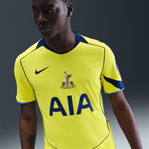Tottenham Hotspur 2025/26 Match Third Nike Dri-FIT ADV Total 90 Authentic-fodboldtrøje til mænd - gul