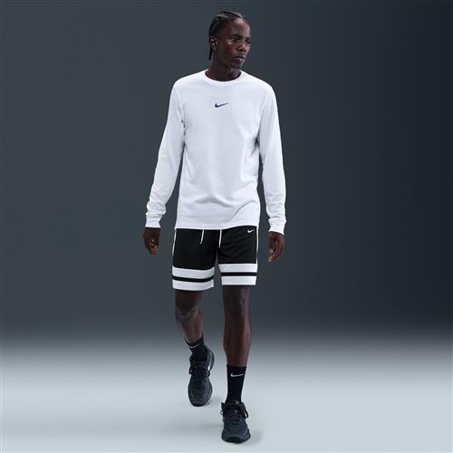 Nike Dri-FIT-basketballshorts (20 cm) til mænd - sort