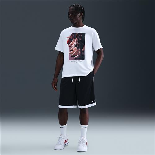 Nike DNA Academy Dri-FIT-basketballshorts til mænd (28 cm) - sort