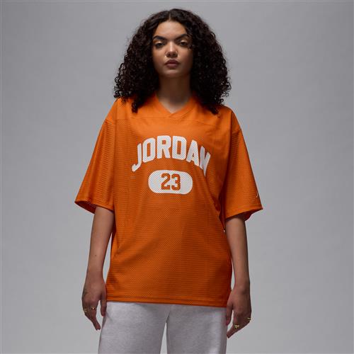 Jordan Brooklyn-trøje i mesh til kvinder - Orange