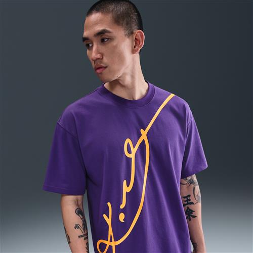Kobe Dri-FIT-basketball-T-shirt til mænd - lilla