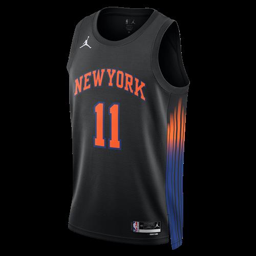 New York Knicks 2025/26 Statement Edition Nike Dri-FIT NBA Swingman-trøje til mænd - sort