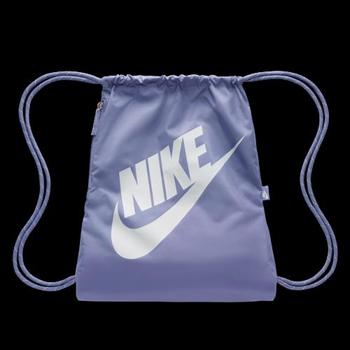 Nike Heritage-taske med snoretræk (13 L) - blå