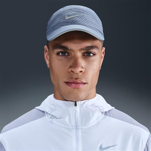 Ustruktureret Nike Fly Dri-FIT ADV-kasket med reflekterende design - blå