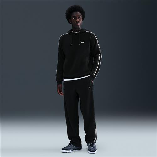 LeBron Standard Issue Therma-FIT-basketballbukser til mænd - sort