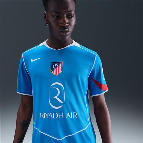 Club Atlético de Madrid 2025/26 Stadium Third Nike Dri-FIT Total 90-replica-fodboldtrøje til mænd - blå